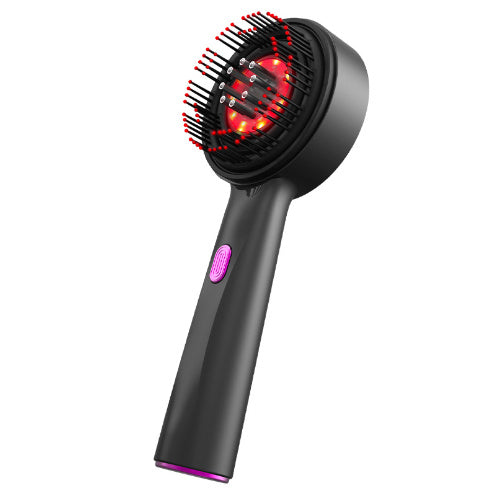 Electric Scalp Massage Comb – Red Light Therapy, Anti-Slip Grip & Hair Care Function