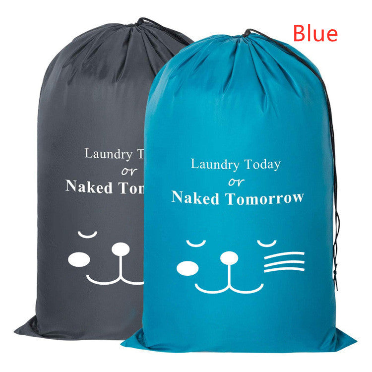 Waterproof Travel Laundry Bag – Fashionable Foldable Clothes Organizer for Hotel & Home Use