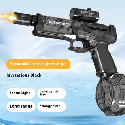 Fire Rat Electric Water Gun – Full-Auto Light-Up Water Blaster Toy for Kids, Summer Fun & Outdoor Play (Model AC223