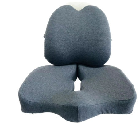 Memory Foam Seat Cushion – Breathable Ergonomic Chair Pad for Better Posture & Hip Support