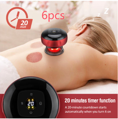 Electric Vacuum Cupping Massager – Anti-Cellulite Body Therapy Cup with Gua Sha, Scraping, Fat Burning & Slimming Function