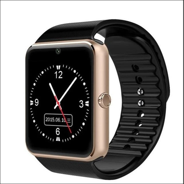 Luxury 1.54'' Bluetooth Smartwatch – Touchscreen SIM Card Phone Watch with Camera, Fitness Tracker & Social App Support