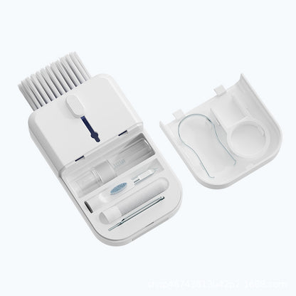 11-in-1 Portable Electronics Cleaning Kit – Multifunctional Tool Set for Keyboard, Phone, Earbuds & Screen with Storage Case