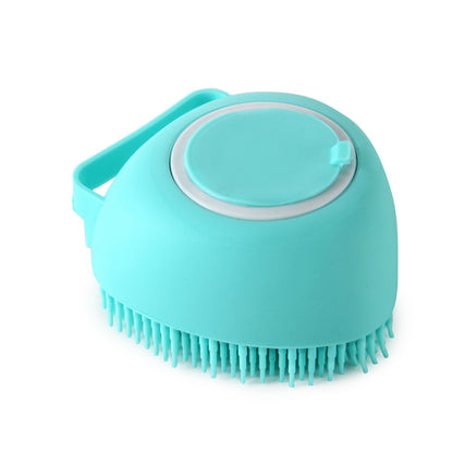 Dog & Cat Bath Brush with Shampoo Dispenser