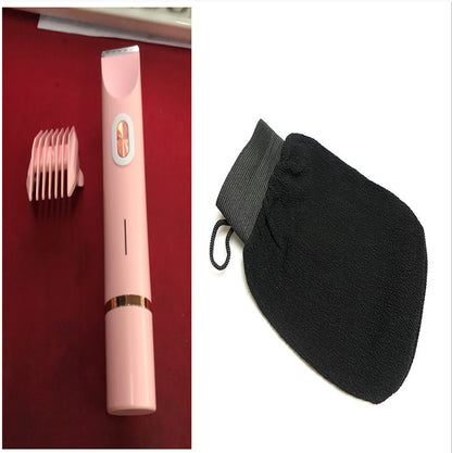 2-in-1 Women's Electric Hair Remover – Double Head Wet & Dry Shaver for Body and Bikini Line