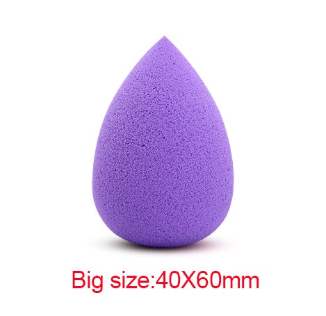 Wet & Dry Makeup Sponge – Water Drop Beauty Blender Puff for Foundation & Blending