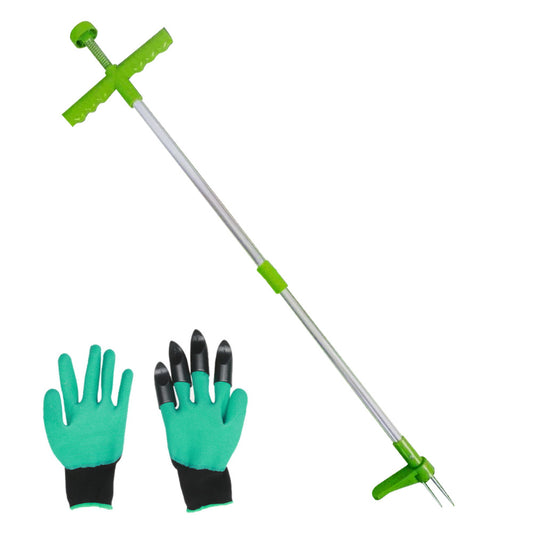 Garden Claw Gloves – Simple Weeding Artifact with Built-in Claws for Digging, Planting & Raking