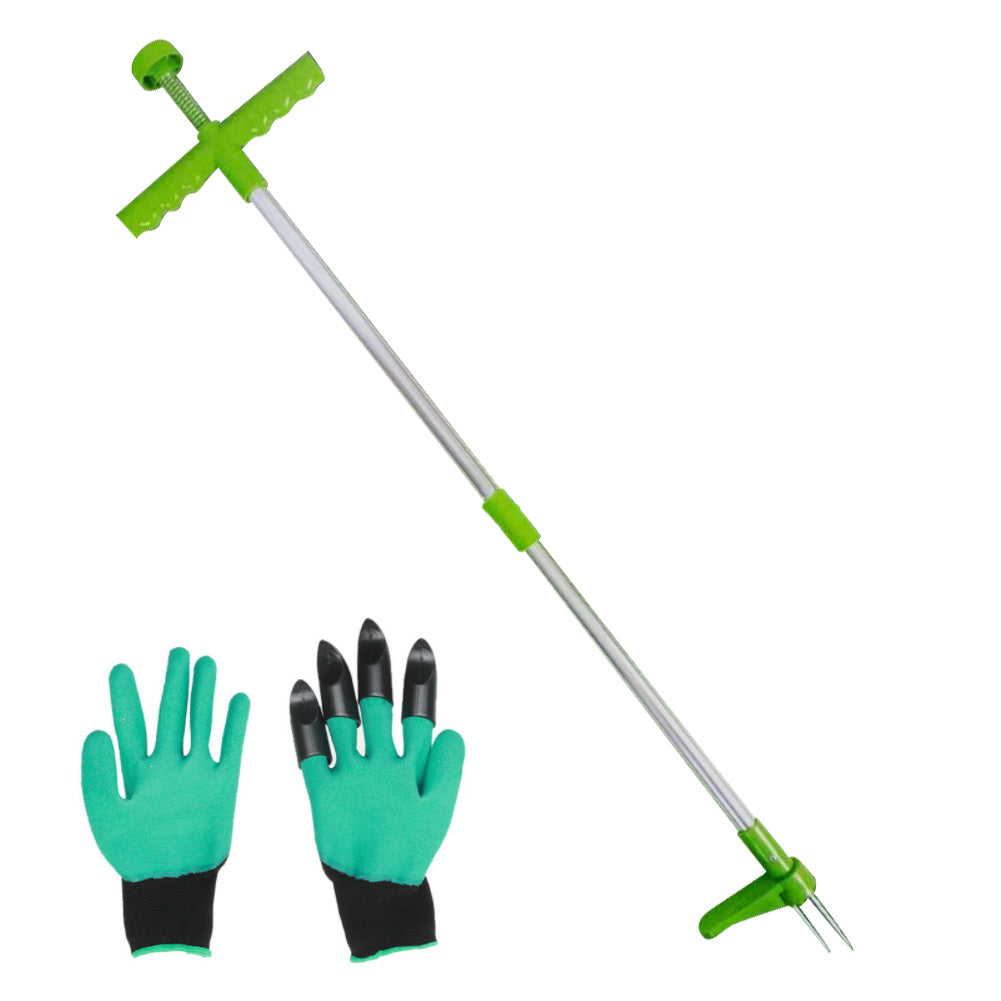 Garden Claw Gloves – Simple Weeding Artifact with Built-in Claws for Digging, Planting & Raking