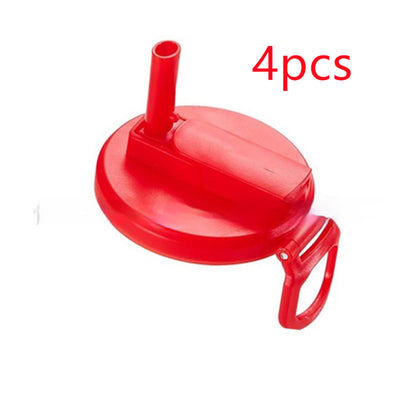 Reusable Soda Can Lid with Straw – Leak-Proof Cap & Stopper for Standard Soda, Juice & Cola Cans