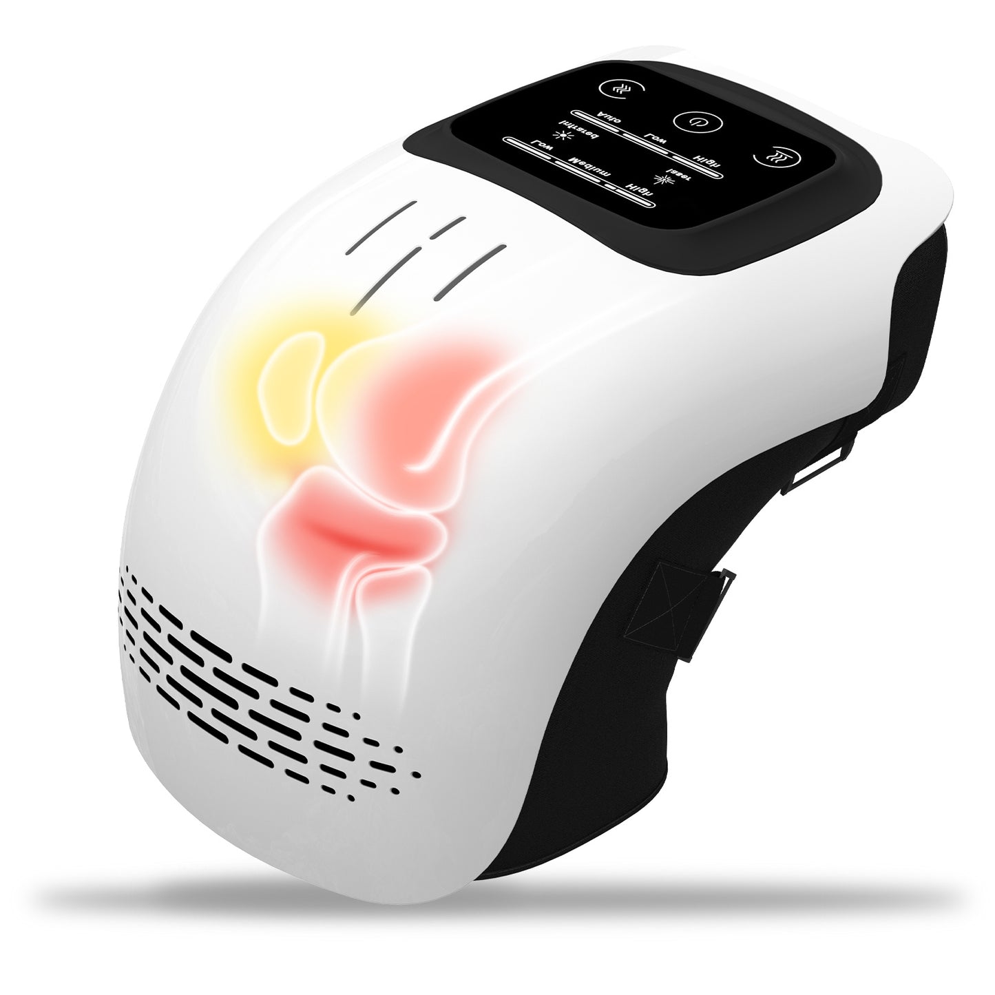 Rechargeable Electric Knee Massager – Heating, Infrared, Vibration & Kneading Therapy for Pain Relief