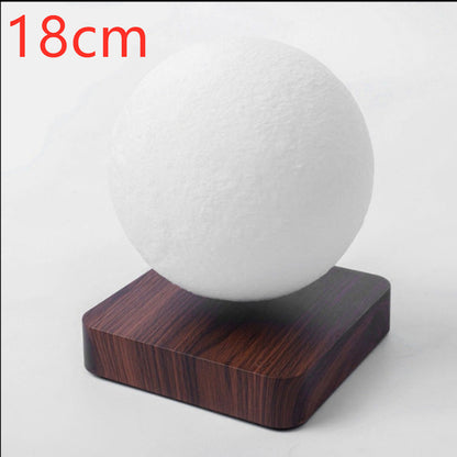 Magnetic Levitation Moon Lamp – 3D Printed Planet Night Light with Floating & Spinning LED Display