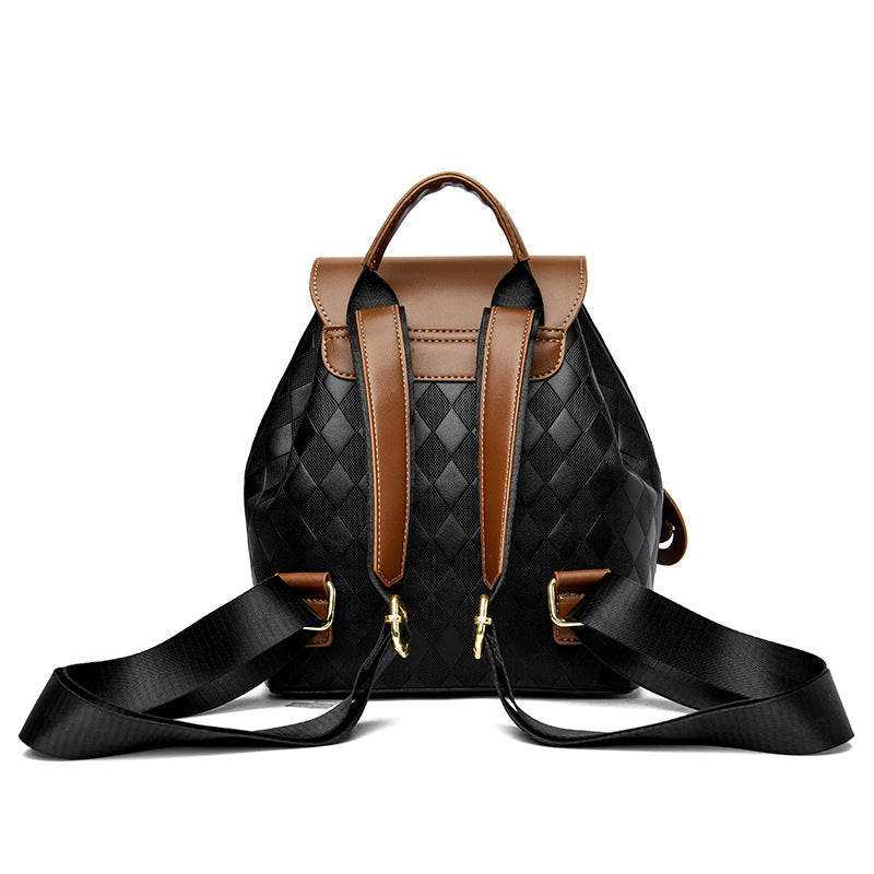 Women's Multifunction Leather Backpack – Casual Shoulder Bag for School, Travel & Everyday Use