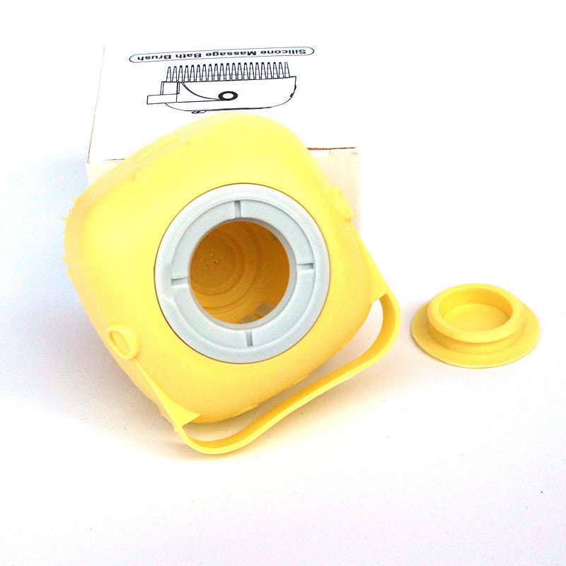 Dog & Cat Bath Brush with Shampoo Dispenser