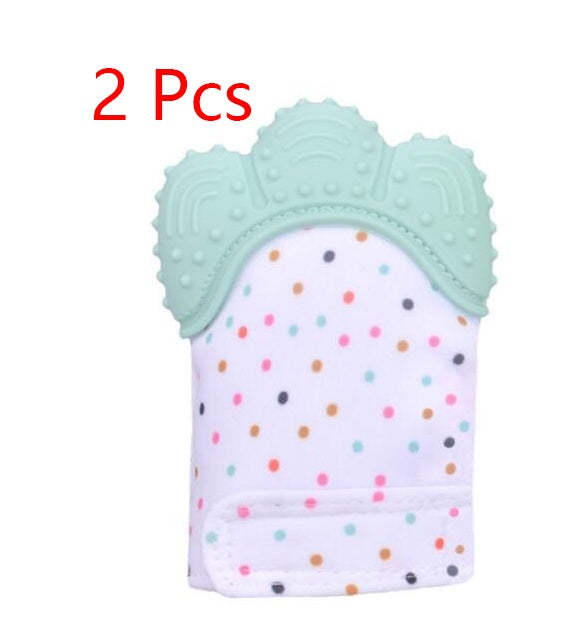 Baby Teething Mitten – Silicone Anti-Bite Molar Glove