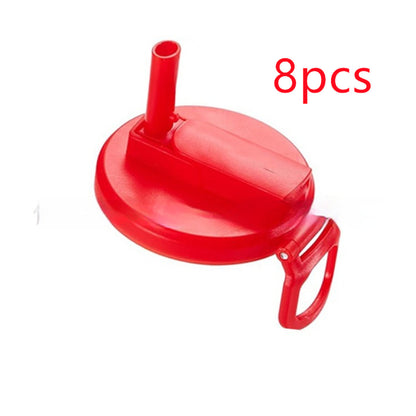 Reusable Soda Can Lid with Straw – Leak-Proof Cap & Stopper for Standard Soda, Juice & Cola Cans