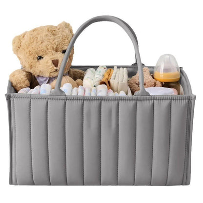 Foldable Large Capacity Baby Diaper Storage Bag – Portable Organizer for Mom & Child Essentials