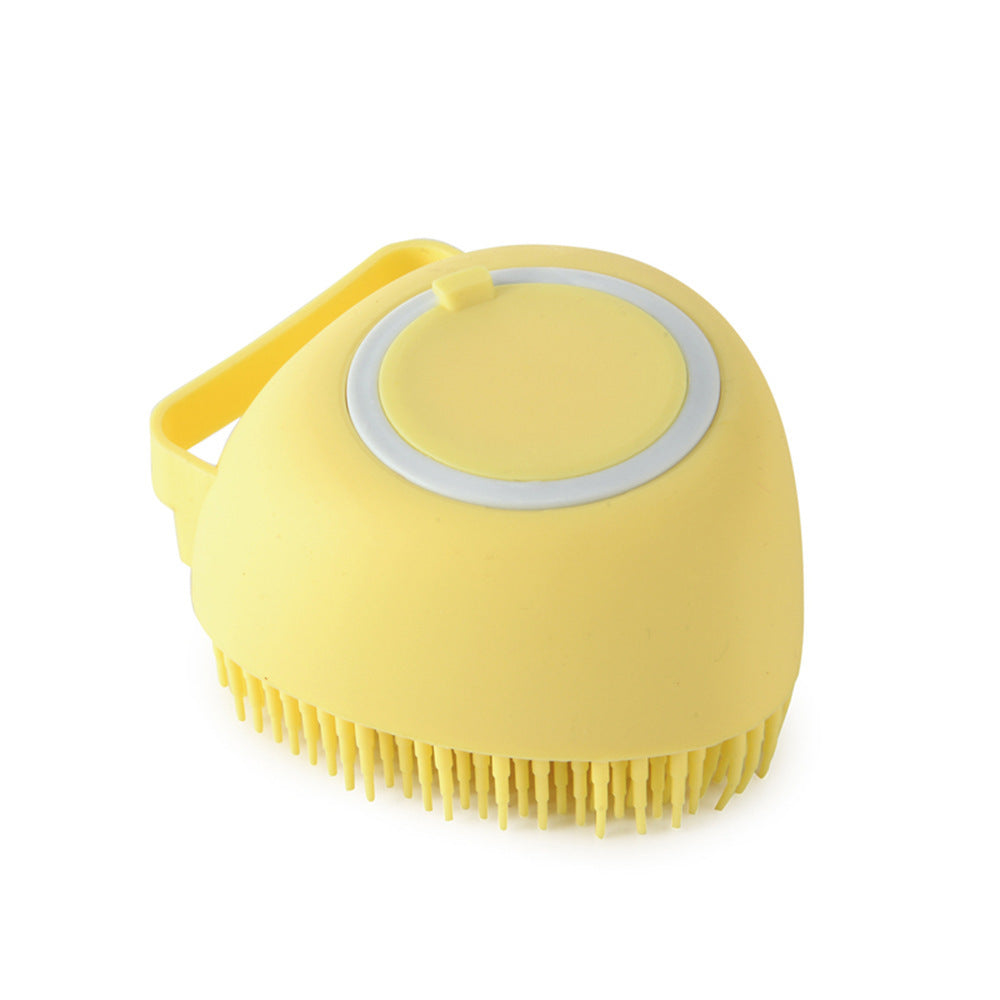 Dog & Cat Bath Brush with Shampoo Dispenser