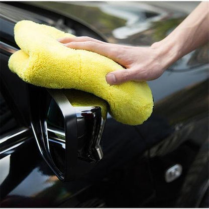 Dual-Sided Two-Color Car Wash Towel – Ultra-Absorbent, Reusable Cleaning Cloth