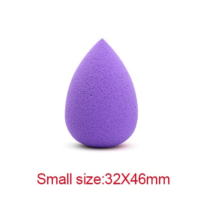 Wet & Dry Makeup Sponge – Water Drop Beauty Blender Puff for Foundation & Blending