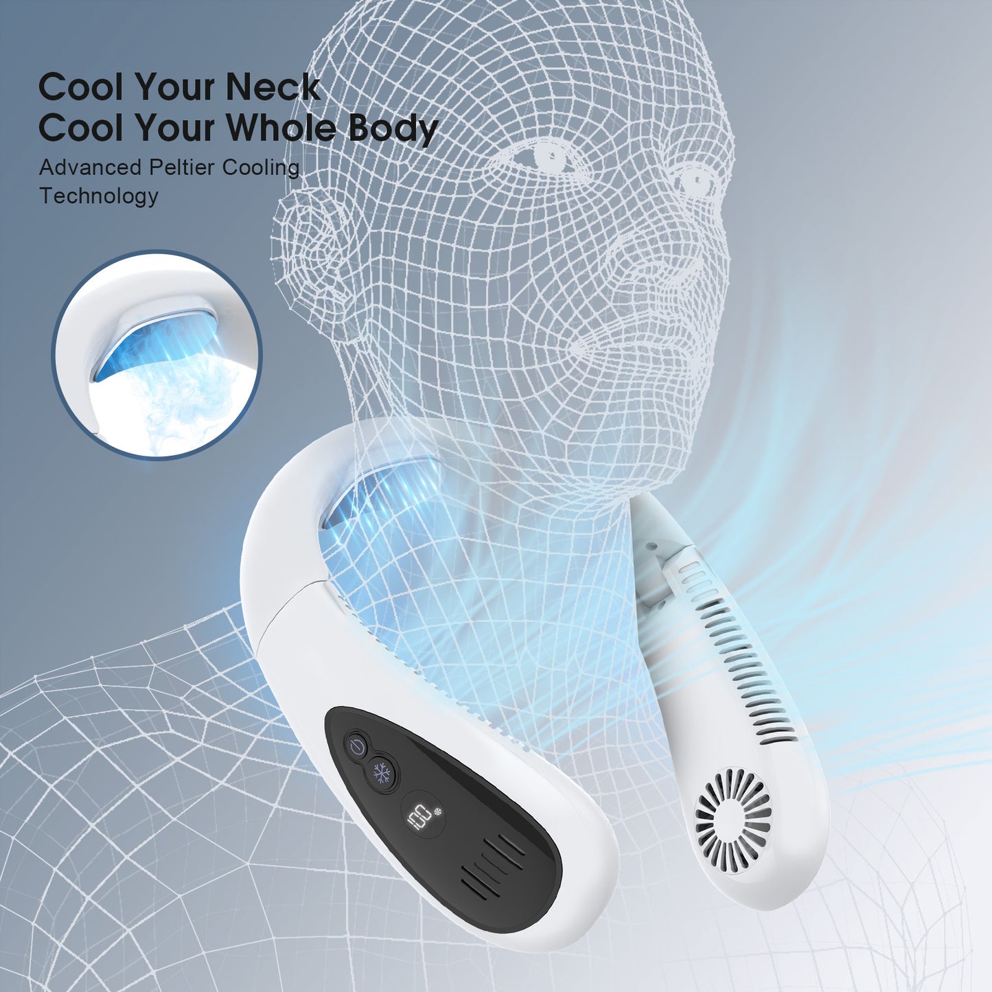 Portable Folding USB Fan – Compact Rechargeable Mini Cooling Fan for Travel & Desk Use