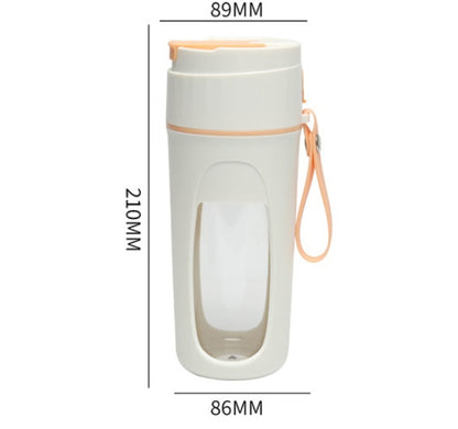 Portable Electric Blender – USB Rechargeable Smoothie & Juice Maker Cup for Travel, Gym, and Kitchen Use