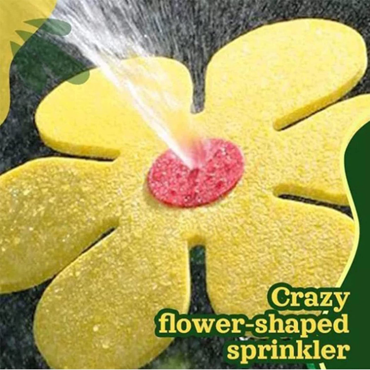 Sunflower Garden Sprinkler – 360° Adjustable Plastic Lawn Water Sprayer for Outdoor Irrigation & Garden Care