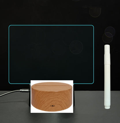 3D LED Acrylic Message Board – Glowing Handwriting Note Pad with Light-Up Display