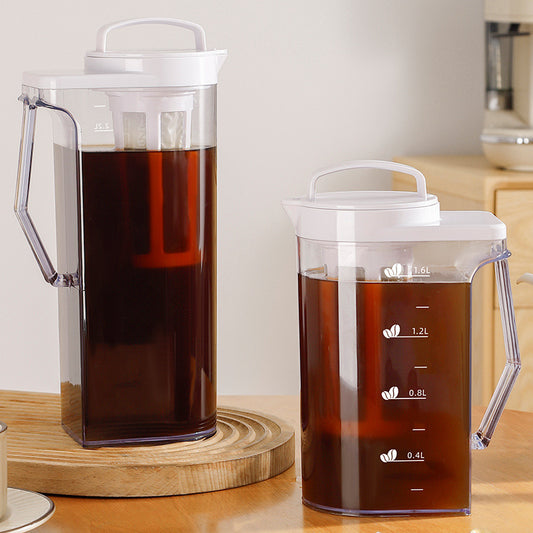 Large-Capacity Cold Brew Coffee & Water Bottle