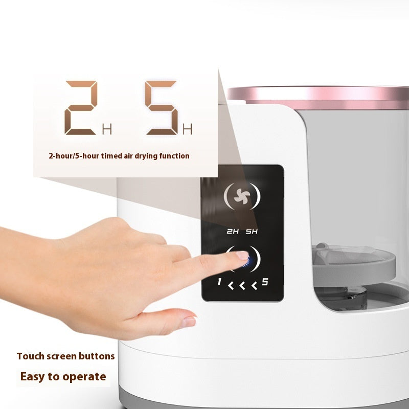 Rechargeable Electric Makeup Brush Cleaner – Automatic Cleaning & Drying Tool with Stand