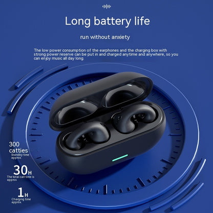 True Wireless Bone Conduction Bluetooth 5.3 Headset – Open-Ear Sport Earphones