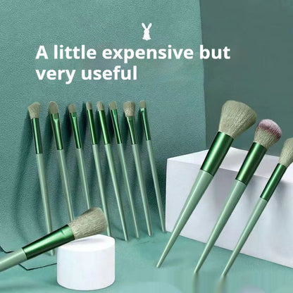 Portable Makeup Brush Set – Complete Professional Cosmetic Tool Kit for Face & Eye Makeup