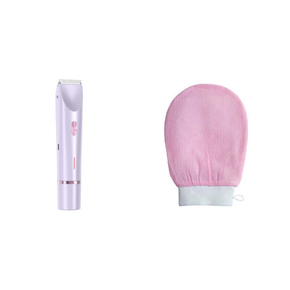 2-in-1 Women's Electric Hair Remover – Double Head Wet & Dry Shaver for Body and Bikini Line