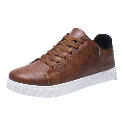 Men’s Lace-Up Casual Flat Shoes – Comfortable Everyday Fashion Sneakers