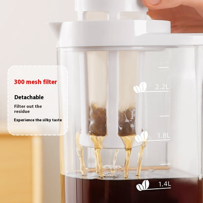 Large-Capacity Cold Brew Coffee & Water Bottle