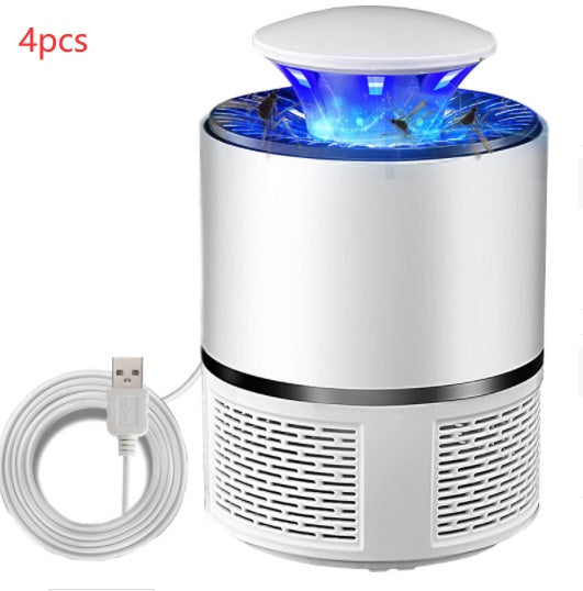 USB LED Mosquito Trap Lamp – Silent Electric Photocatalyst Insect Killer for Home & Bedroom