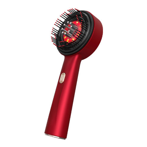 Electric Scalp Massage Comb – Red Light Therapy, Anti-Slip Grip & Hair Care Function