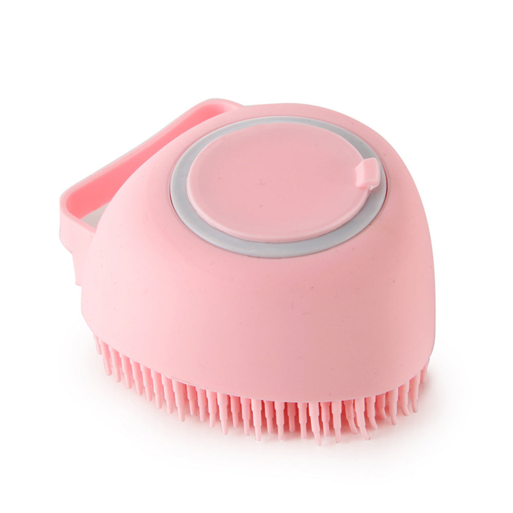 Dog & Cat Bath Brush with Shampoo Dispenser