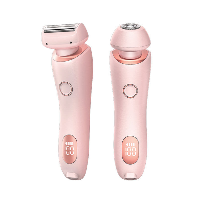 2-in-1 USB Rechargeable Hair Removal Epilator – Women’s Body Trimmer & Shaver for Face, Legs, Bikini & Underarms