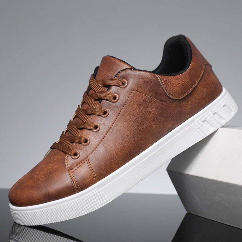 Men’s Lace-Up Casual Flat Shoes – Comfortable Everyday Fashion Sneakers