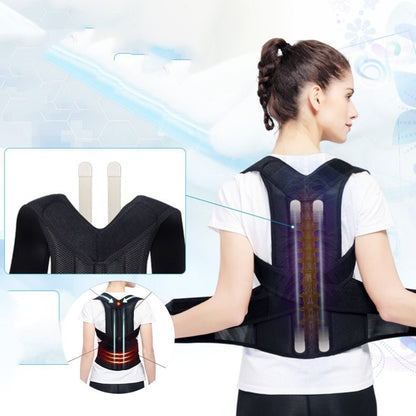 Adjustable Spine Posture Corrector – Back Support Brace for Men & Women