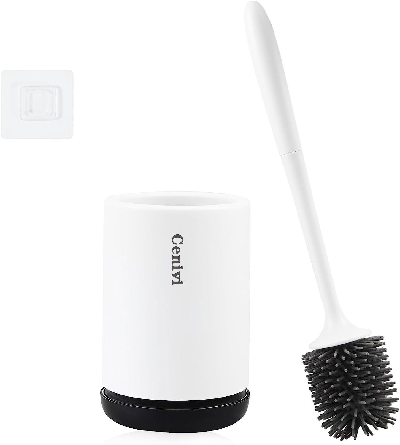 Non-Stick Soft Bristle Toilet Brush – Hygienic Silicone Bathroom Cleaning Tool