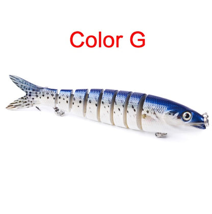 Multi-Jointed Pike Fishing Lures – Realistic Hard Bait for Trolling & Carp Fishing