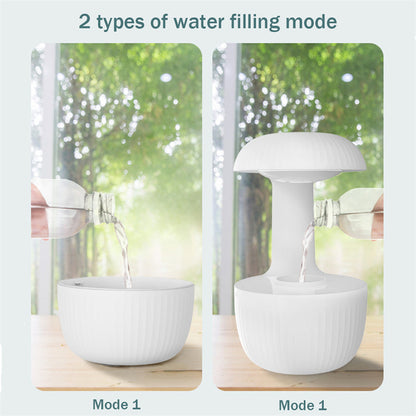 Anti-Gravity Levitating Water Drop Humidifier – Silent Cool Mist Maker & Aroma Diffuser for Home or Office
