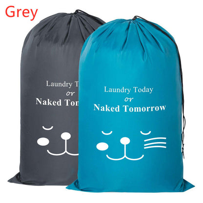 Waterproof Travel Laundry Bag – Fashionable Foldable Clothes Organizer for Hotel & Home Use