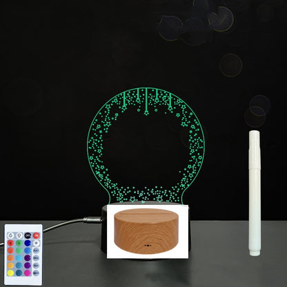 3D LED Acrylic Message Board – Glowing Handwriting Note Pad with Light-Up Display