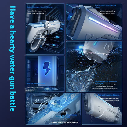 Pulse Electric Water Gun – High-Powered Continuous Blast Toy for Summer Fun