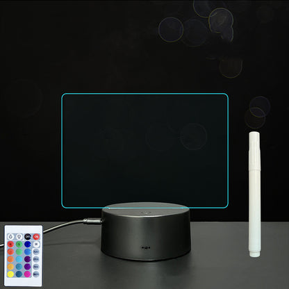 3D LED Acrylic Message Board – Glowing Handwriting Note Pad with Light-Up Display