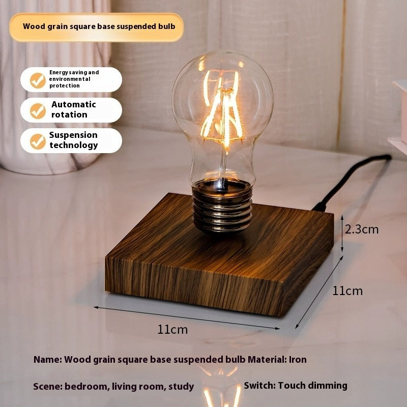 Suspension Bulb Night Light – Creative Floating LED Desk Lamp for Home & Office Decor