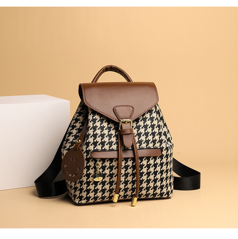 Women's Multifunction Leather Backpack – Casual Shoulder Bag for School, Travel & Everyday Use