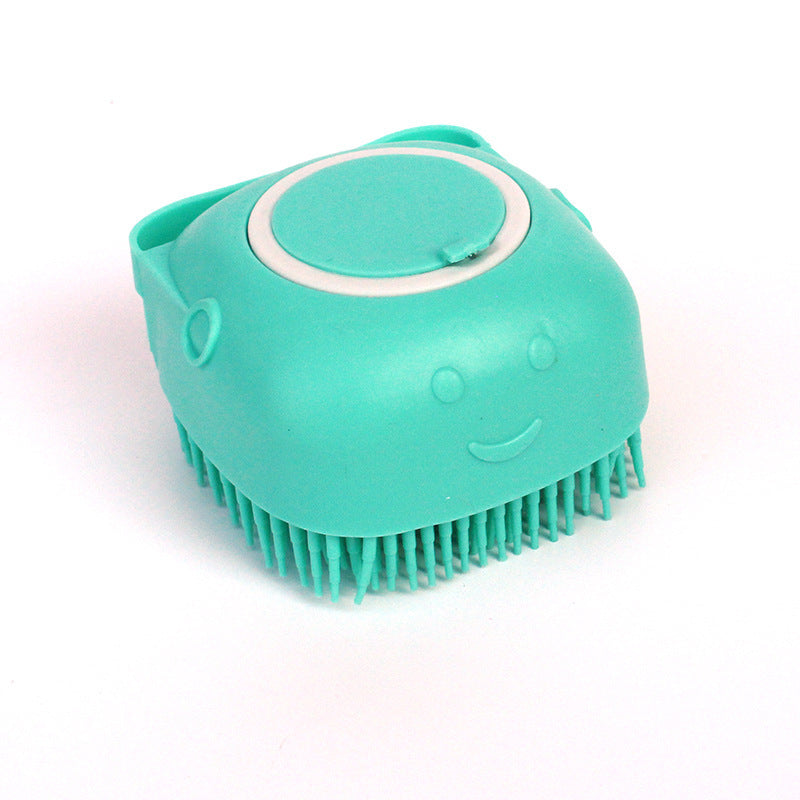 Dog & Cat Bath Brush with Shampoo Dispenser